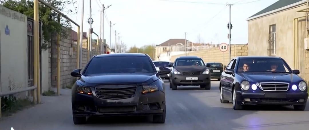 Toy karvanında avtoxuliqanlıq edən 7 nəfər saxlanıldı - FOTOLAR (VİDEO)